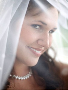 Happy Las Vegas Bride